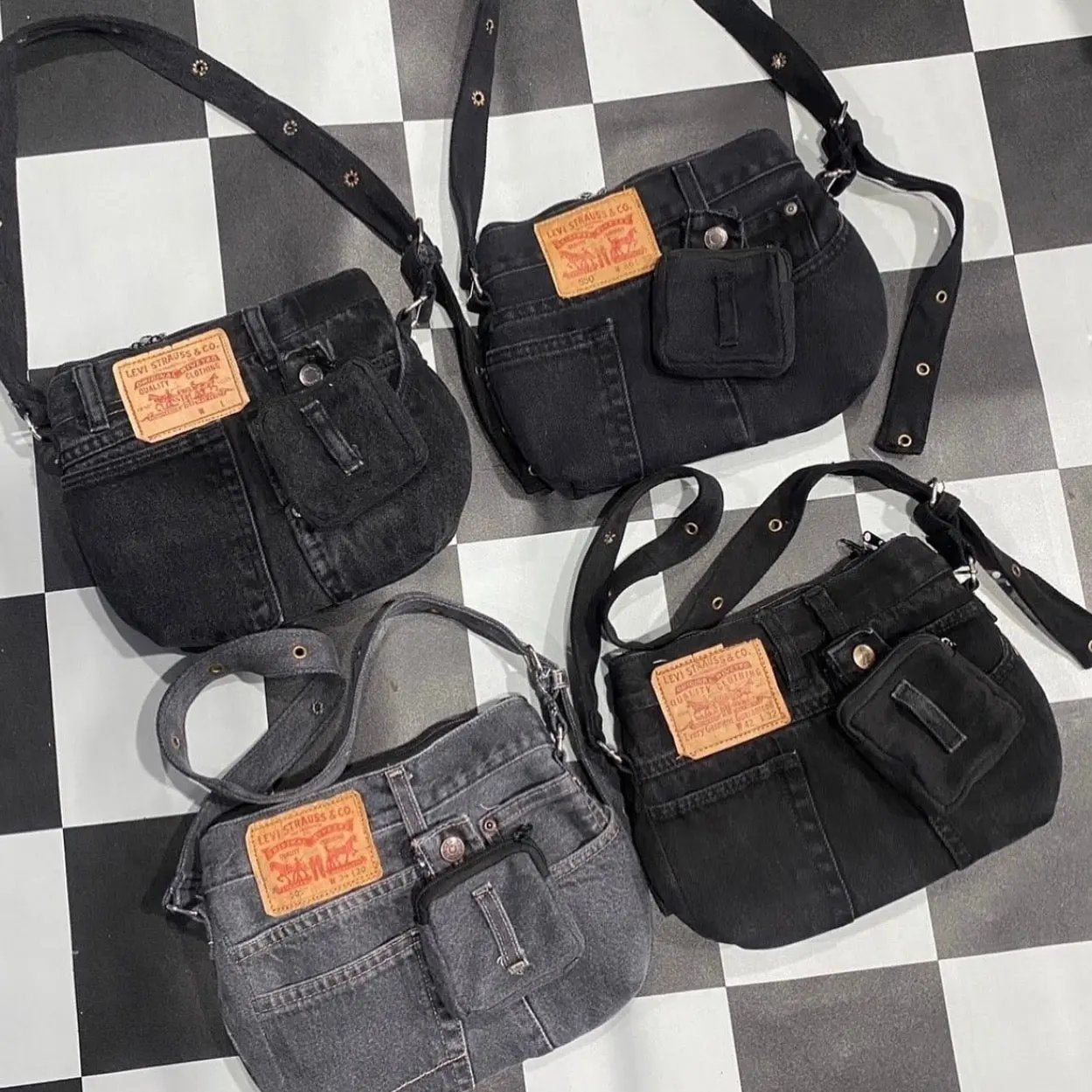 SACOCHE JEAN UPCYCLÉ LEVIS (X20)