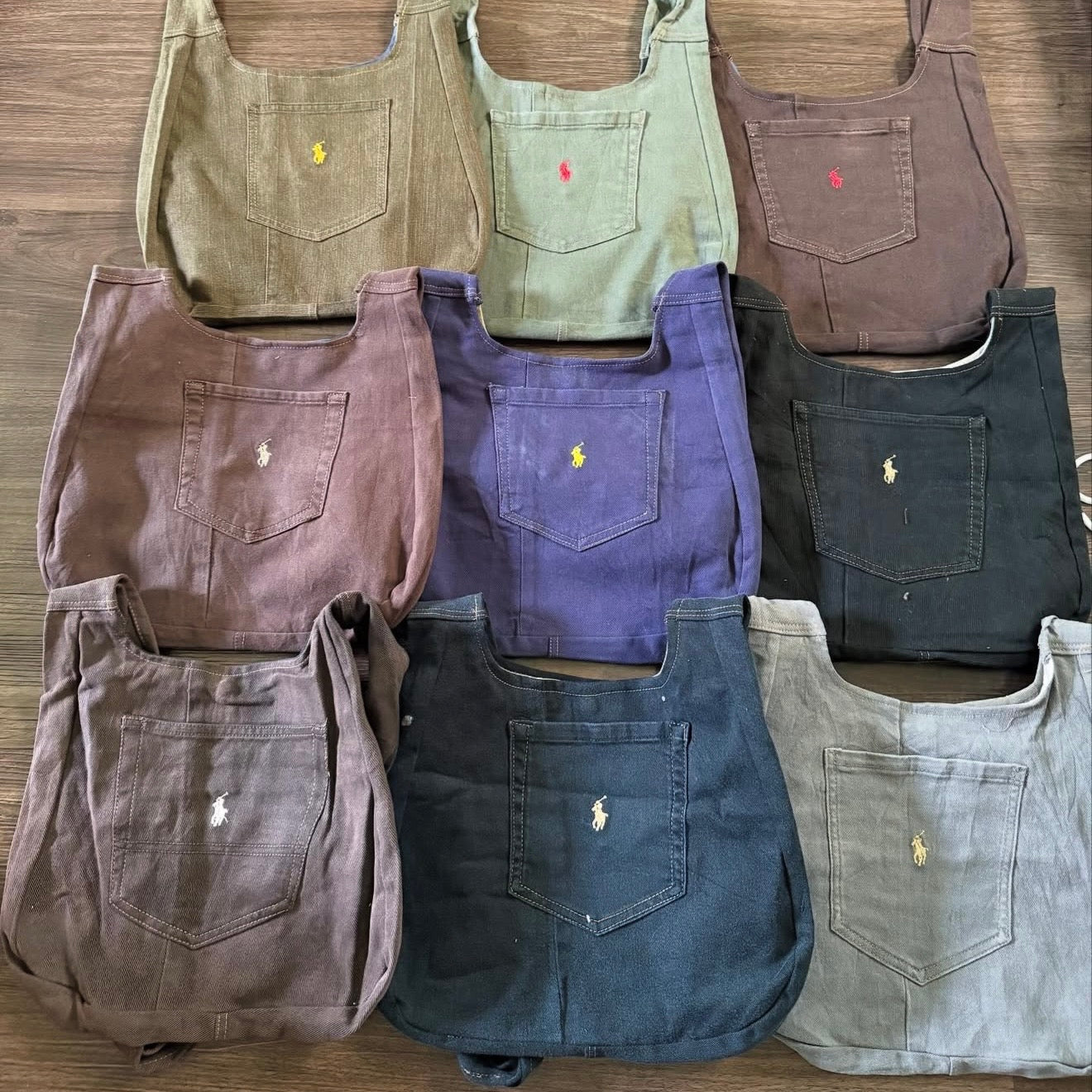 SACOCHE RALPH LAUREN UPCYCLÉ (X20)