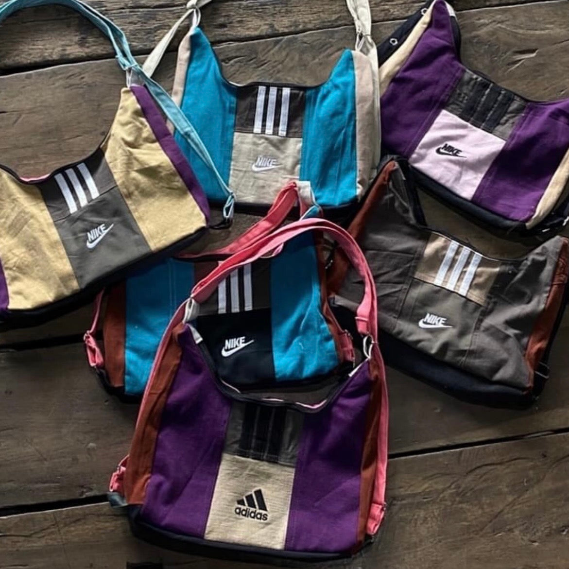 SAC NIKE / ADIDAS UPCYCLÉ (X20)
