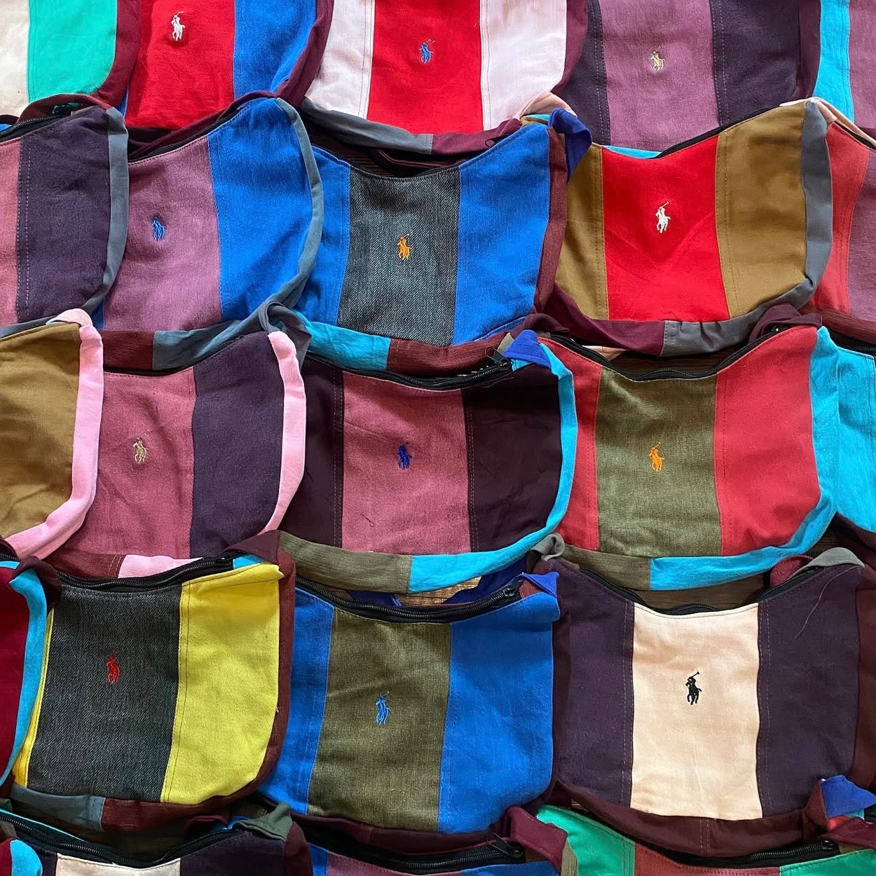 SAC RALPH LAUREN MIX FLASHI COLOR UPCYCLÉ (X20)