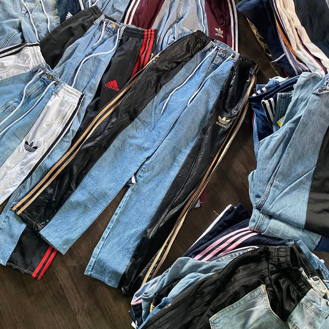 JEAN BAGGY JOG ADIDAS UPCYCLÉ (X20)