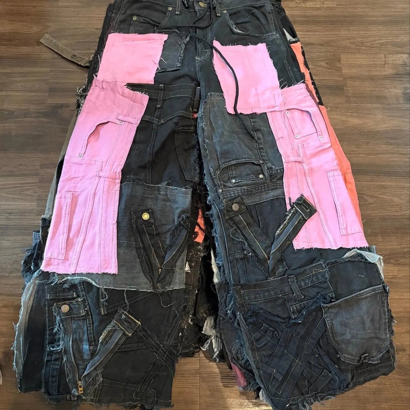 BAGGY UPCYCLÉ MIX COULEUR (X20)