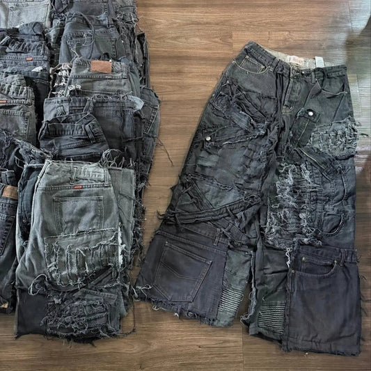 BAGGY NOIR UPCYCLÉ (X20)