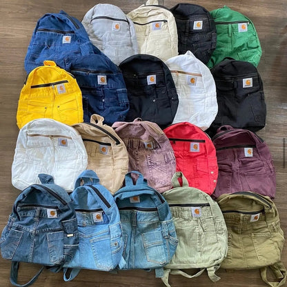 SAC À DOS FEMME UPCYCLÉ CARHARTT (X20)