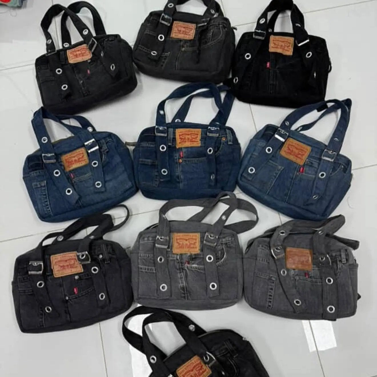 SACOCHE JEAN UPCYCLÉ LEVIS (X20)