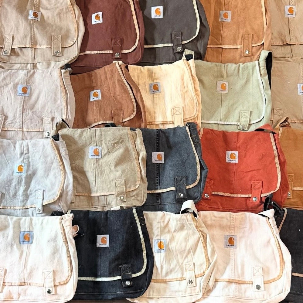 SACOCHE MESSENGER CARHARTT UPCYCLÉ (X20)