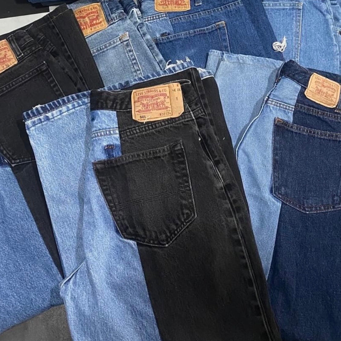 JEAN BAGGY LÉVI'S SPLIT UPCYCLÉ (X20)