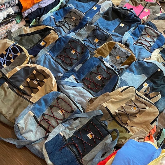 SAC À DOS UPCYCLÉ CARHARTT (X20)