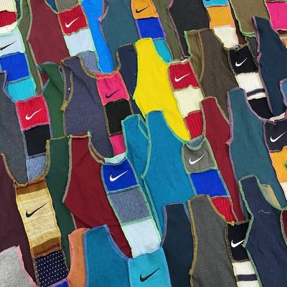 CROP TOP FEMME UPCYCLÉ NIKE (X20)