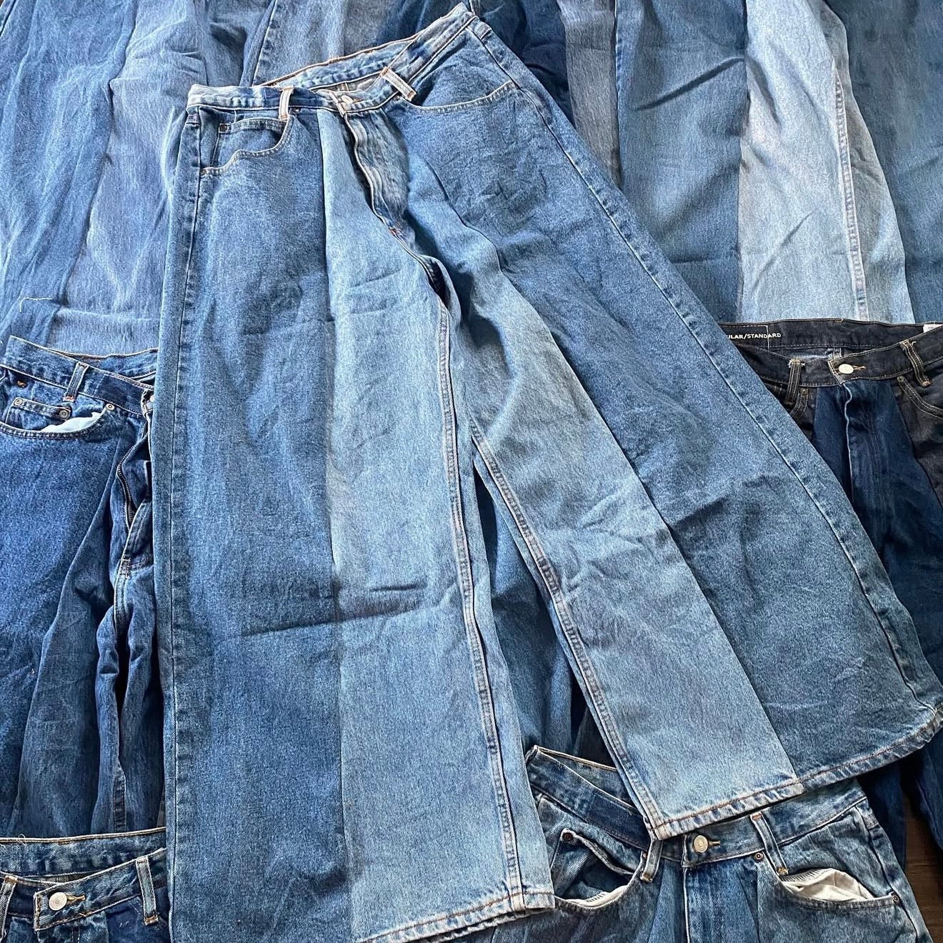 JEAN BAGGY LÉVI'S SPLIT UPCYCLÉ (X20)