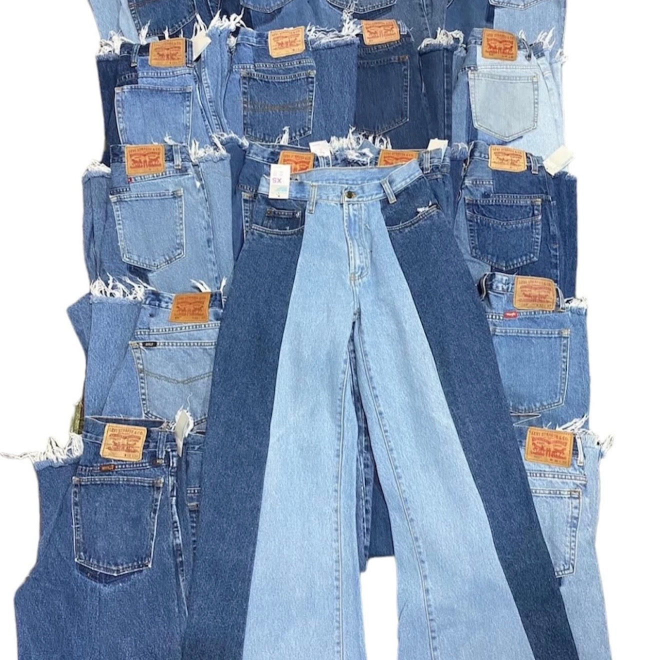 JEAN BAGGY LÉVI'S SPLIT UPCYCLÉ (X20)