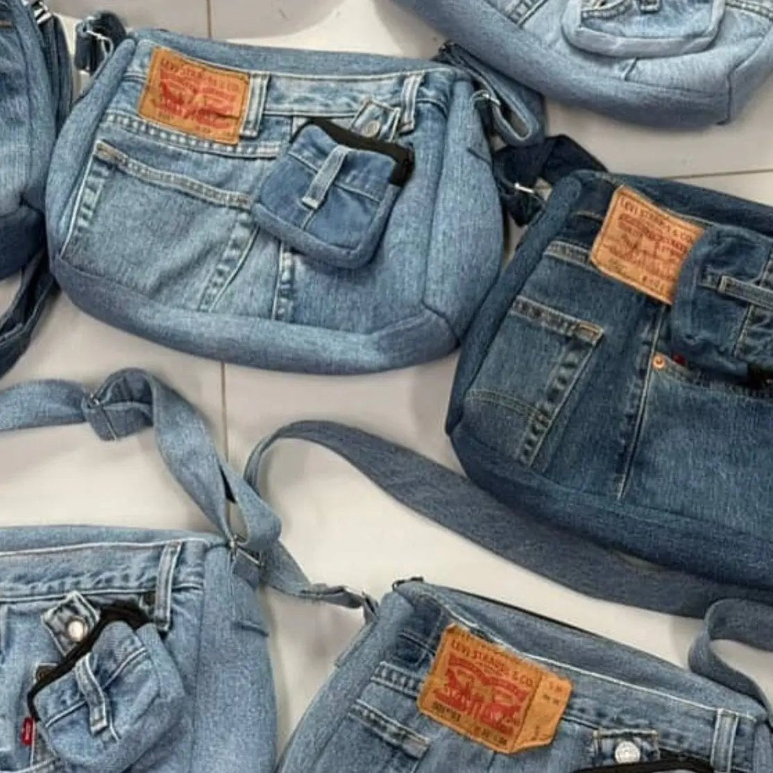 SACOCHE JEAN UPCYCLÉ LEVIS (X20)