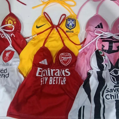 TOP MAILLOT FOOT UPCYCLÉ (X20)