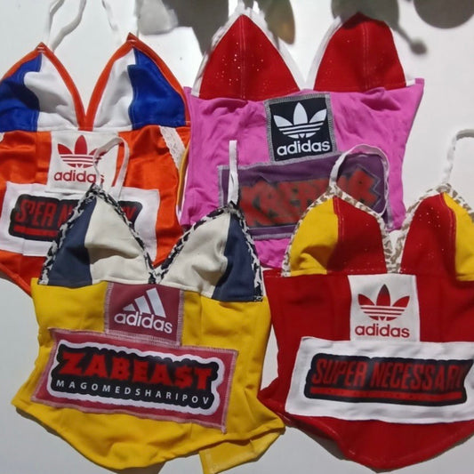 TOP FEMME UPCYCLÉ ADIDAS (X20)