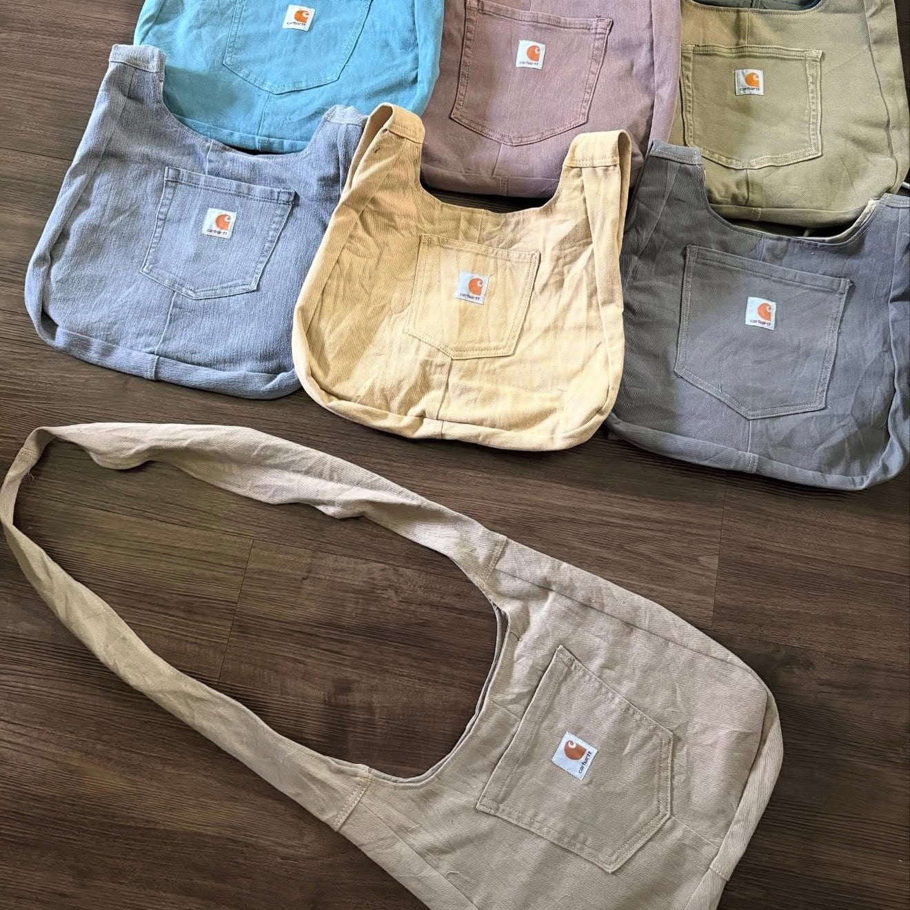 SACOCHE CARHARTT UPCYCLÉ (X20)