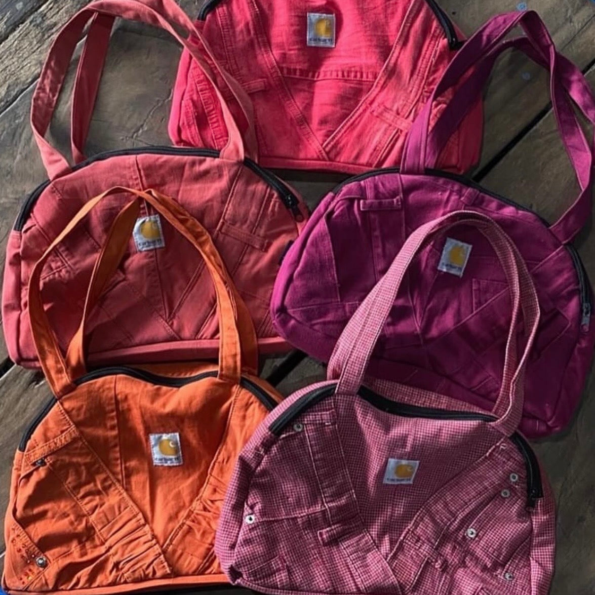 SAC CARHARTT MIX COLOR UPCYCLÉ (X20)