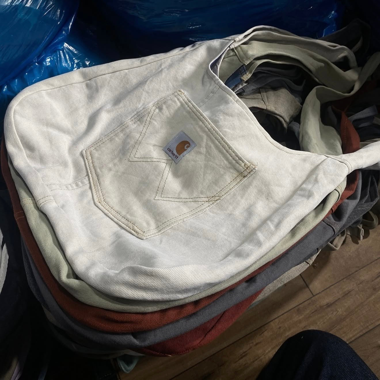 SACOCHE CARHARTT UPCYCLÉ (X20)