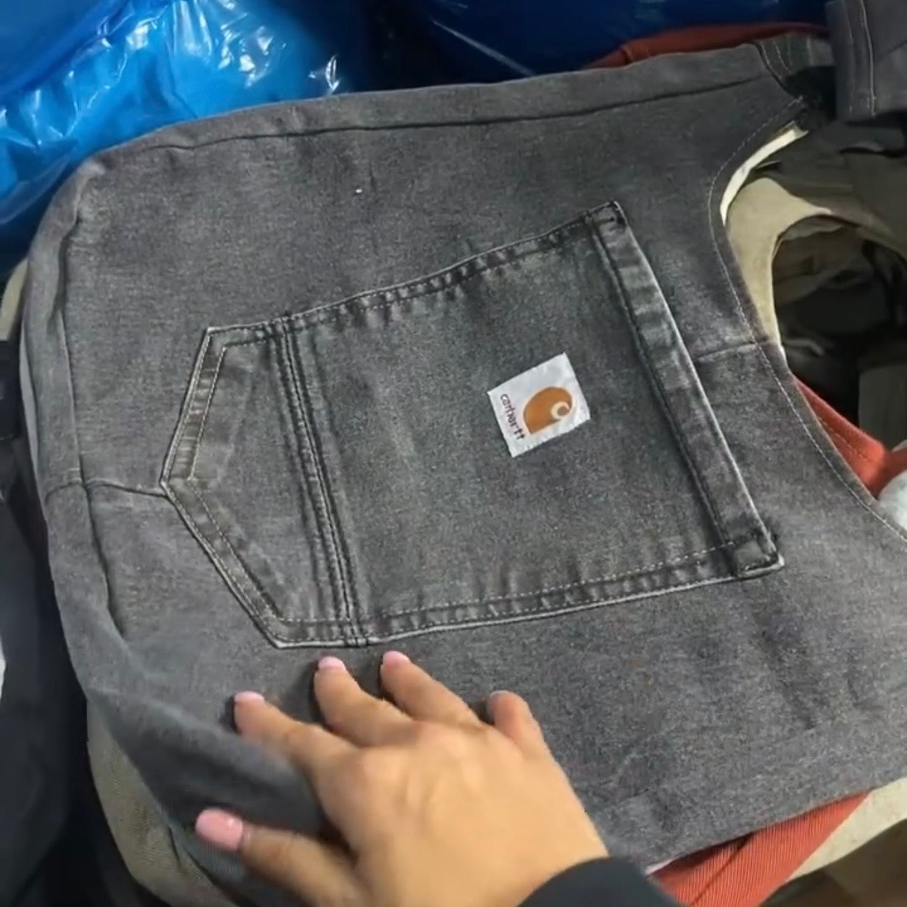 SACOCHE CARHARTT UPCYCLÉ (X20)