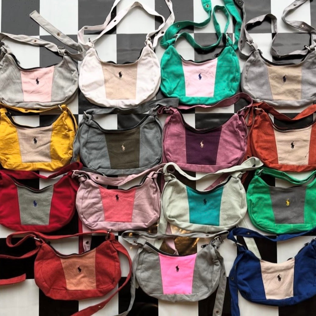 SAC RALPH LAUREN BICOLORE UPCYCLÉ (X20)