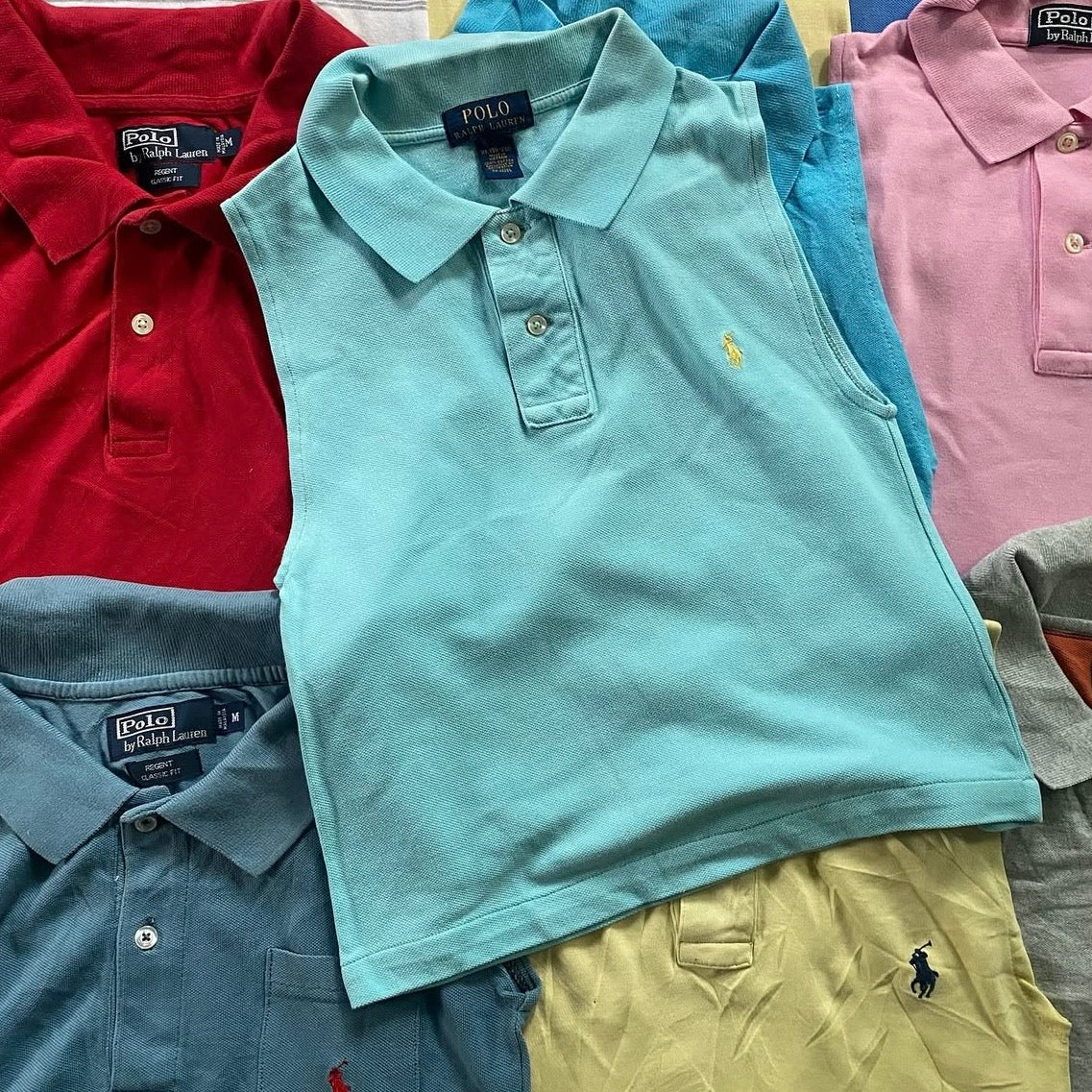 TOP POLO RALPH LAUREN MIX COLOR UPCYCLÉ (X20)