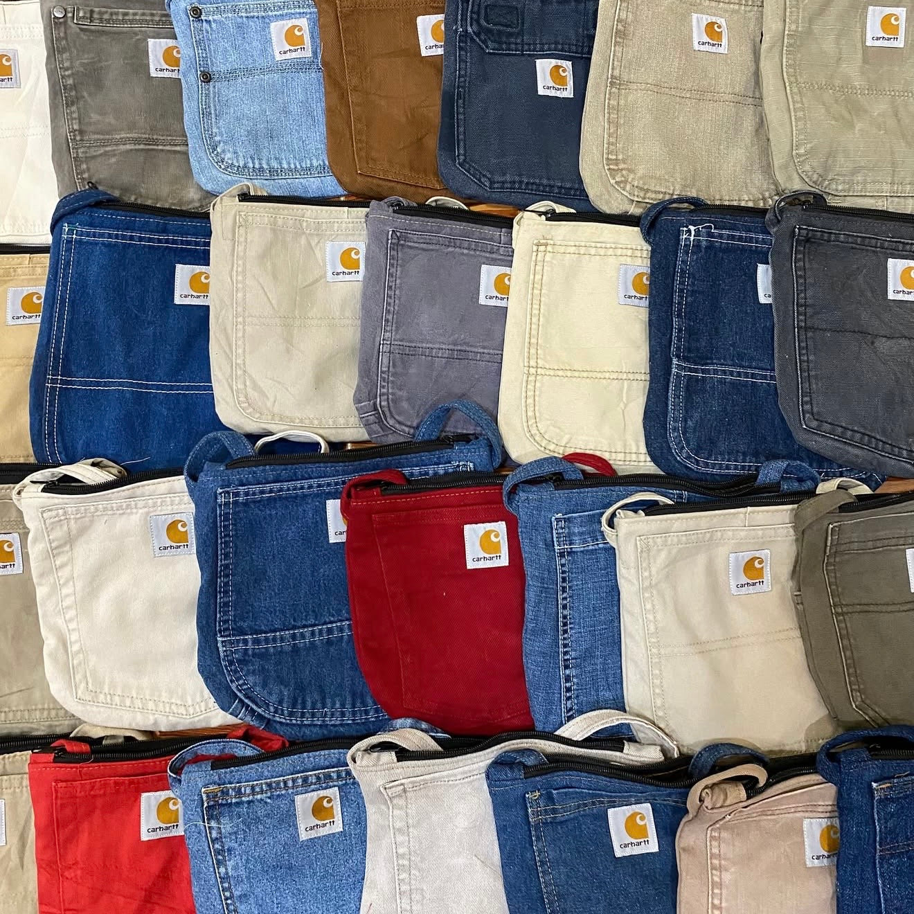 SACOCHE CARHARTT UPCYCLÉ (X20)