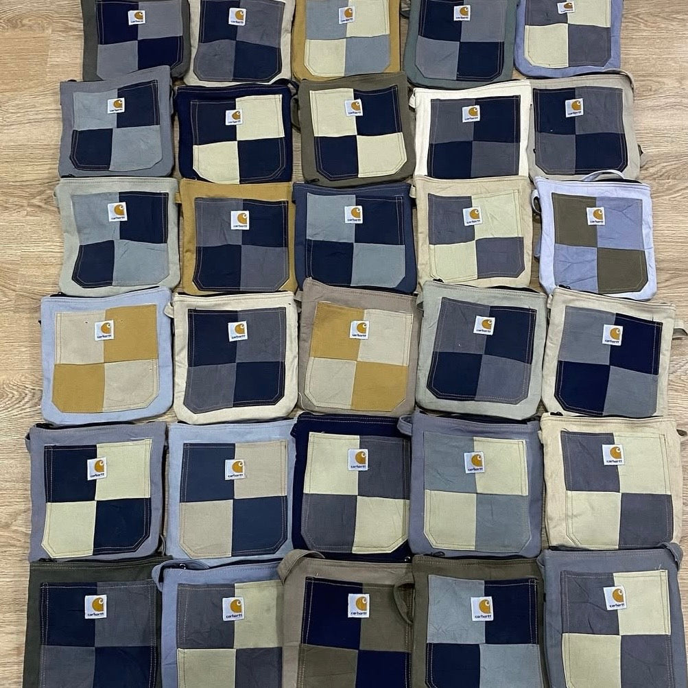 SACOCHE CARHARTT UPCYCLÉ (X20)