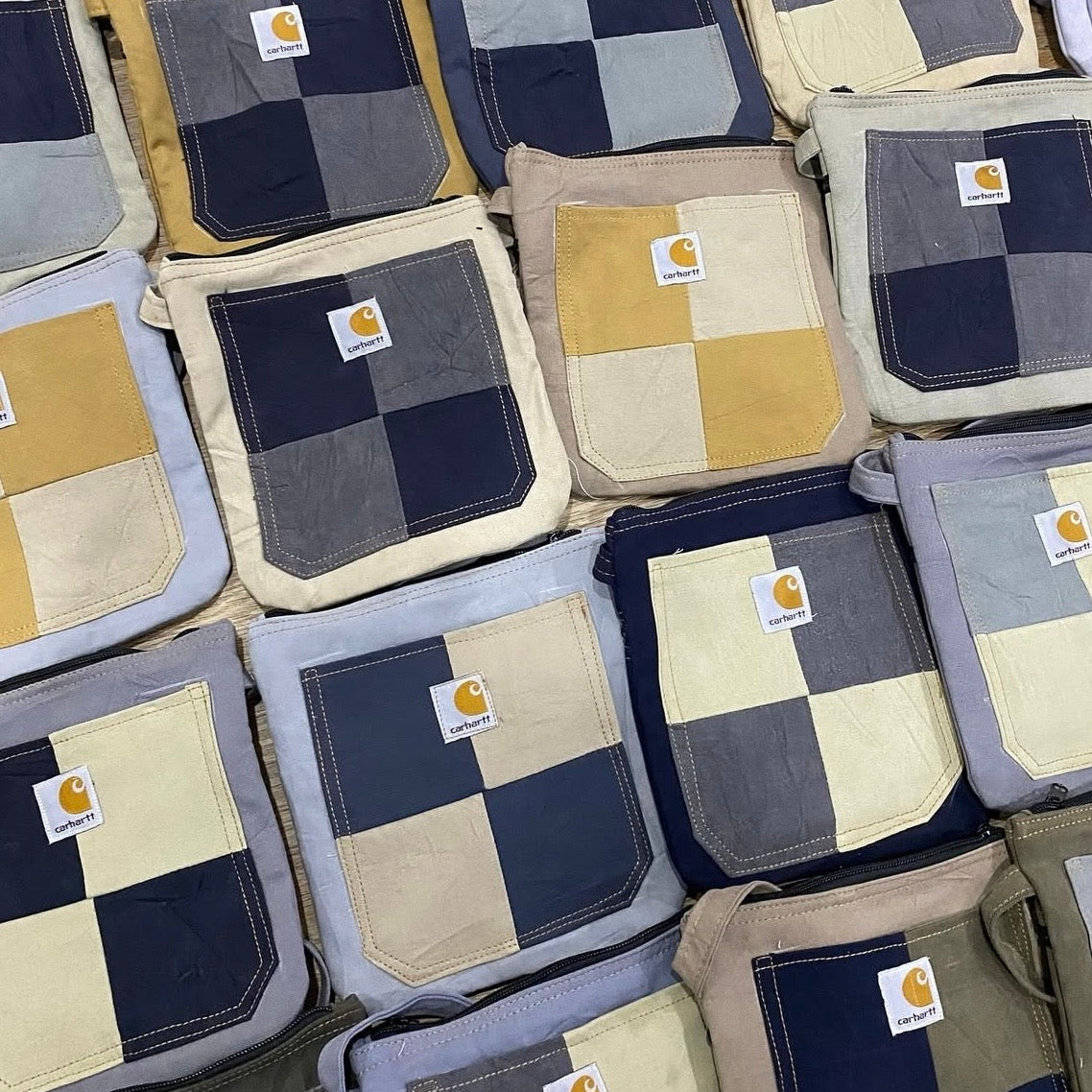 SACOCHE CARHARTT UPCYCLÉ (X20)