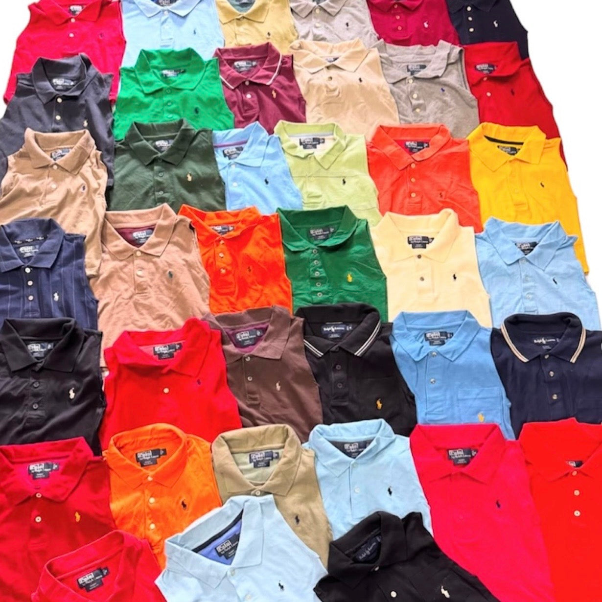TOP POLO RALPH LAUREN MIX COLOR UPCYCLÉ (X20)
