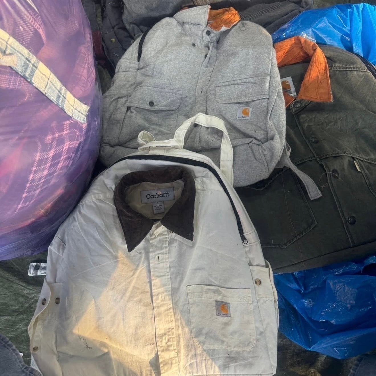 SAC À DOS CARHARTT UPCYCLÉ (X20)