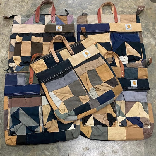SAC TOTE BAG CARHARTT UPCYCLÉ (X20)
