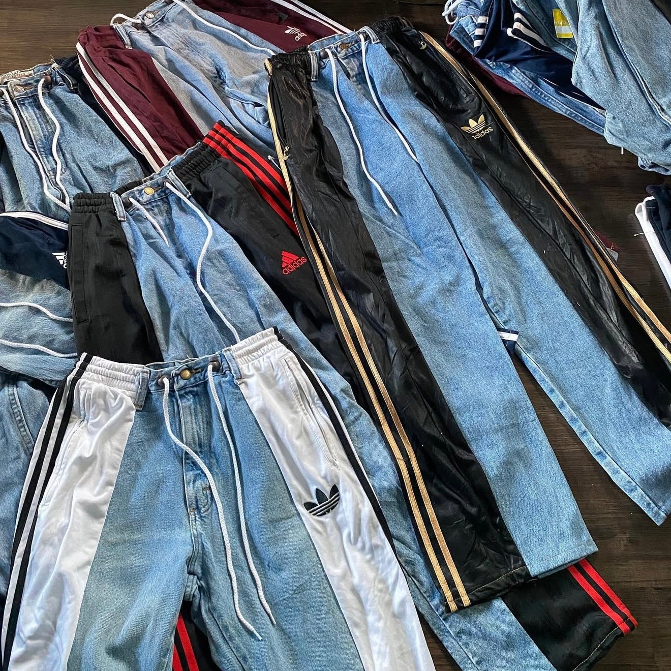 JEAN BAGGY JOG ADIDAS UPCYCLÉ (X20)