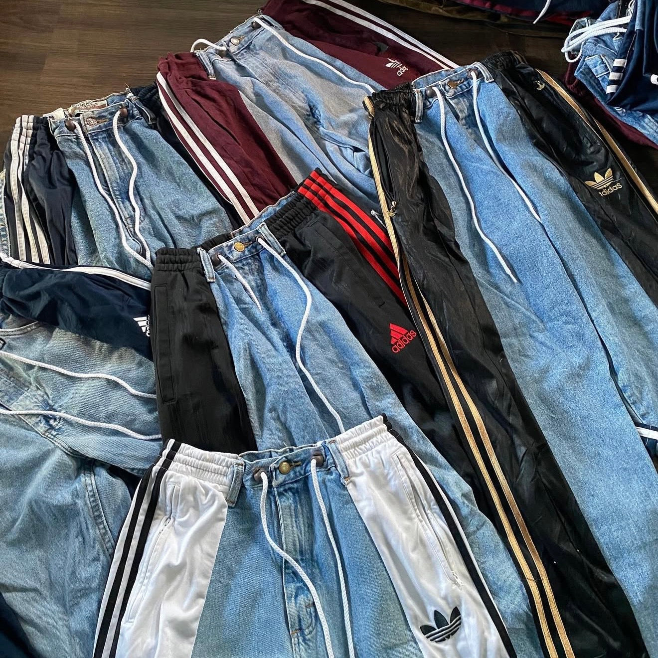 JEAN BAGGY JOG ADIDAS UPCYCLÉ (X20)