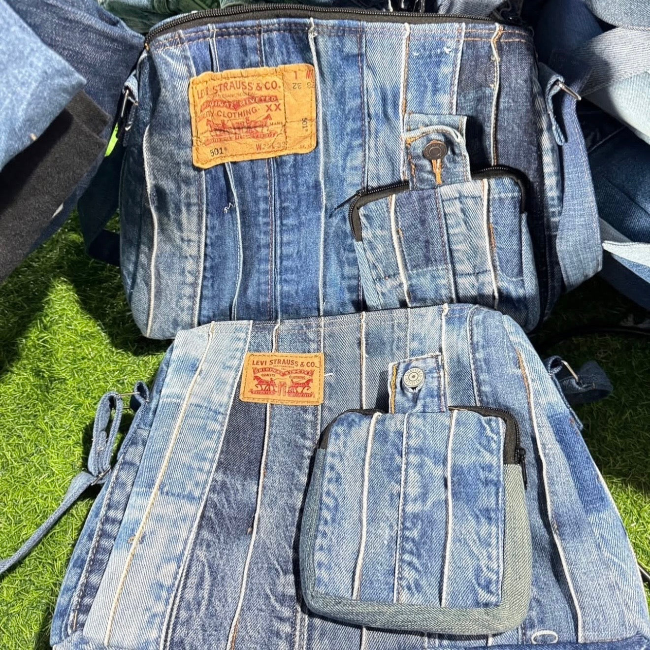 SAC JEAN LEVIS MULTI WAIST UPCYCLÉ (X20)