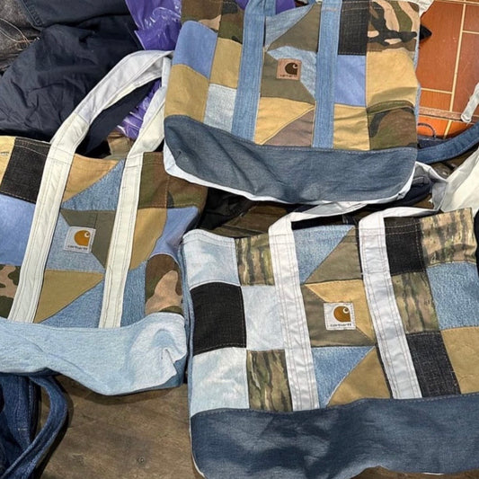 SAC TOTE BAG CARHARTT UPCYCLÉ (X20)