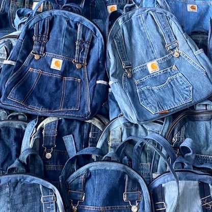 SAC À DOS JEAN CARHARTT UPCYCLÉ (X20)