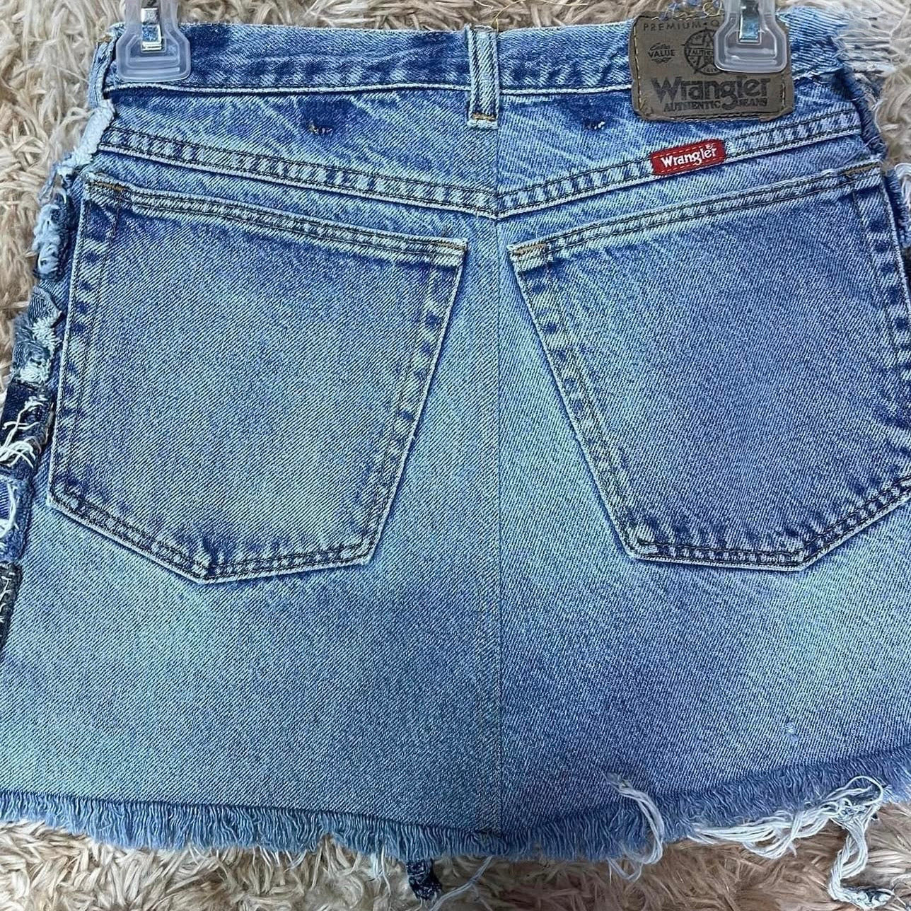 JUPE MULTI WAIST JEAN UPCYCLÉ (X20)