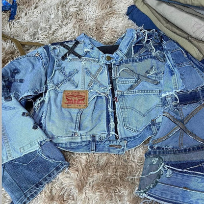 VESTE CROP LEVIS UPCYCLÉ (X20)