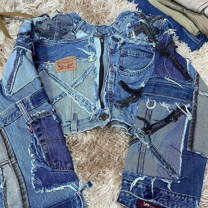 VESTE CROP LEVIS UPCYCLÉ (X20)